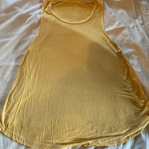 Women’s American Eagle yellow soft and sexy tank size M